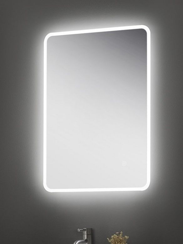 36x24 Inches Rectangular Contemporary LED Light Mirror with White Lights – Premium Quality by MW 36x24 Inches Rectangular Contemporary LED Light Mirror with White Lights – Premium Quality by MW