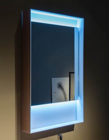 BlueGlow 36 LED Mirror | Lightmirror.in