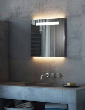 Modern Floating Glow LED Vanity Mirror