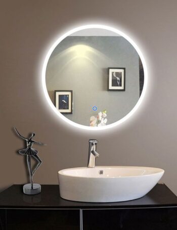 RoundGlow 30 LED Mirror | Lightmirror.in