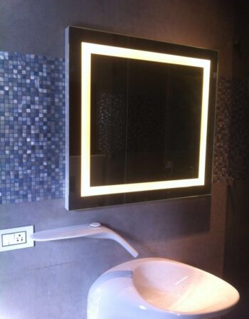 SquareWarm 30 LED Mirror | Lightmirror.in
