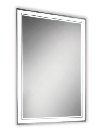 36x24 Inches Rectangular Contemporary LED Light Mirror with White Lights – Premium Quality by LIGHTMIRROR.IN