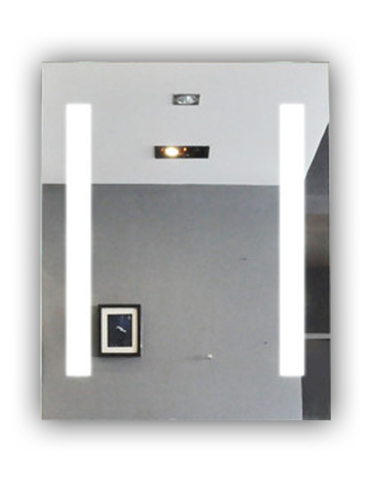L2 White LED Mirror | Dual Vertical Lights | Touch & Sensor | Lightmirror.in L2 White LED Mirror | Dual Vertical Lights | Touch & Sensor | Lightmirror.in