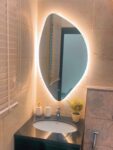 A stylish and unique cool mirror from LightMirror enhancing home decor.