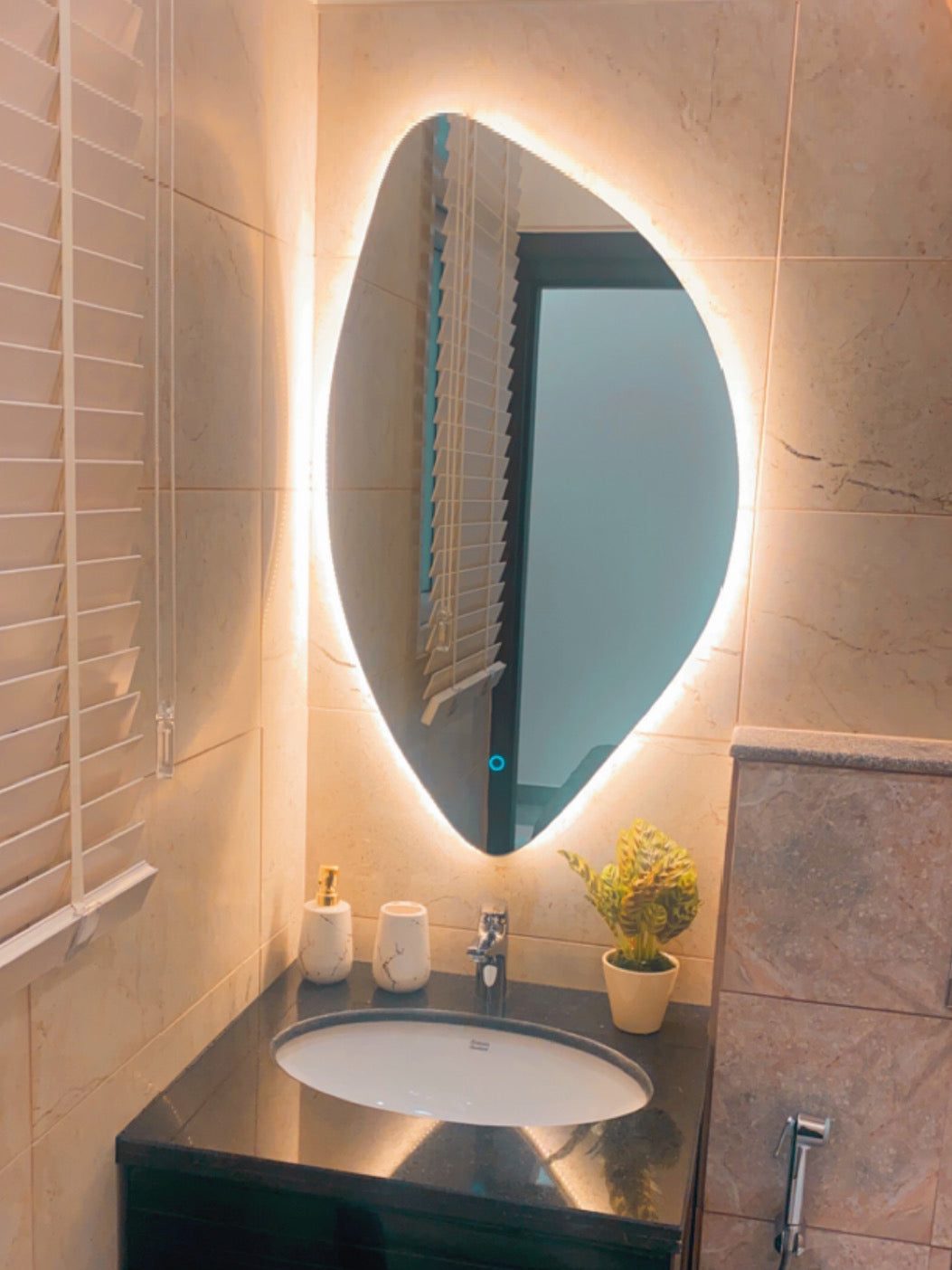 A stylish and unique cool mirror from LightMirror enhancing home decor. A stylish and unique cool mirror from LightMirror enhancing home decor.