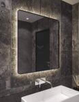 BlackWarm 30 LED Mirror | Philips LED | Lightmirror.in
