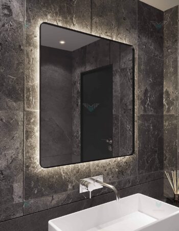 BlackWarm 30 LED Mirror | Philips LED | Lightmirror.in