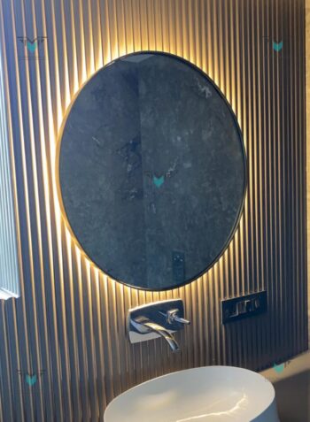 SimpleGlow Warm LED Mirror | 240 LED Strip | Lightmirror.in