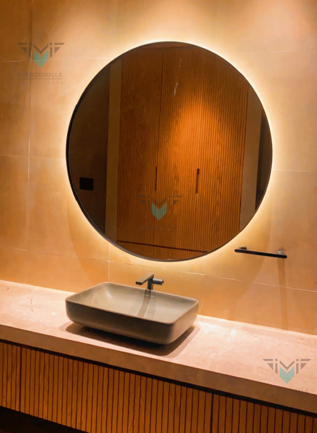 ClearView Warm LED Mirror with D-fogger | Osram/Syska/Philips LED | Lightmirror.in ClearView Warm LED Mirror with D-fogger | Osram/Syska/Philips LED | Lightmirror.in