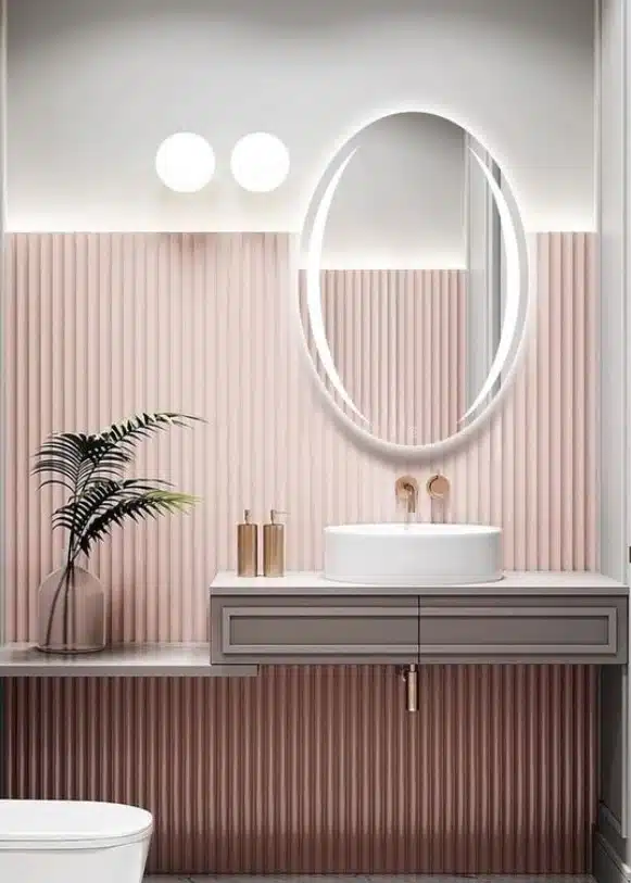 Oval LED mirror Oval LED mirror