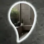 Raindrop Irregular 3-Color LED Mirror