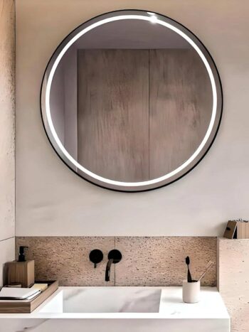 Commercial LED mirrors designed for Ayurveda centers, enhancing spa experiences.