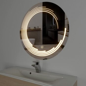 Sanson Tri-Light LED Vanity Mirror - light mirror | LightMirror.in