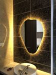 Scoles Irregular 3-Color LED Mirror