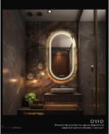 Senta Frameless Capsule 3-Color LED Mirror