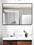 Customizable Aluminium Frame Mirror – Wall Mounted