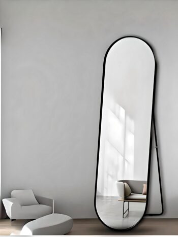 Portable Capsule Body Mirror - Easy Move & Install