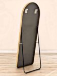 Arc Half Round Standing Mirror – Anodized & Portable