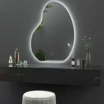 Starla Backlit Irregular 3-Color LED Mirror