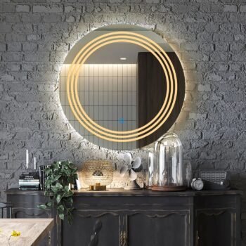 Warm 3000K Demister LED Mirror | Belgium Glass | Lightmirror.in (Variable)