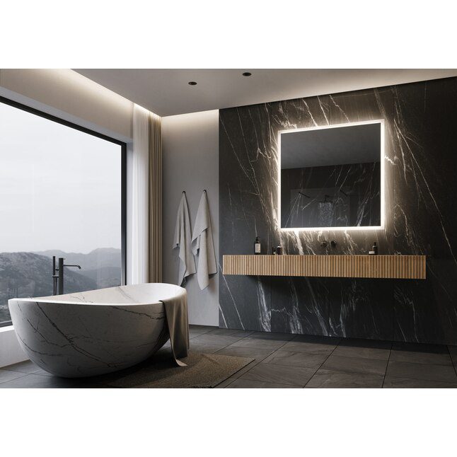 Taft Square LED Mirror | Dimmable Lighting - Bathroom Mirror | LightMirror.in Taft Square LED Mirror | Dimmable Lighting - Bathroom Mirror | LightMirror.in