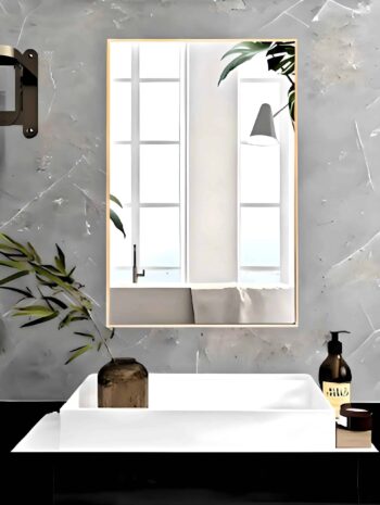 Customizable Metal Wall Frame Mirror - Luxury Home Decor