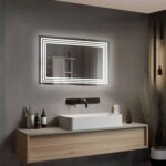 Crystal View LED Mirror | optional Light