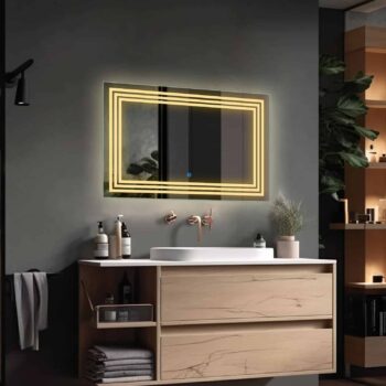 Cozy Glow LED Mirror | Warm White (3000K)