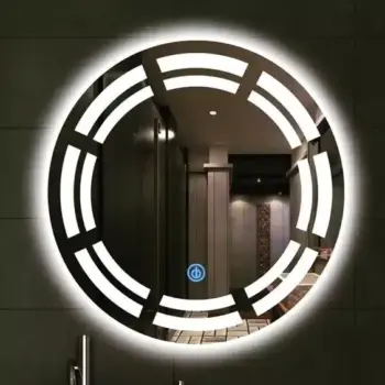 Zeba Round LED Mirror - Dimmable Vanity Mirror