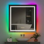 Lumina Glow RGB Backlit Front Lighted Mirror with Anti-Fog and Touch Controls