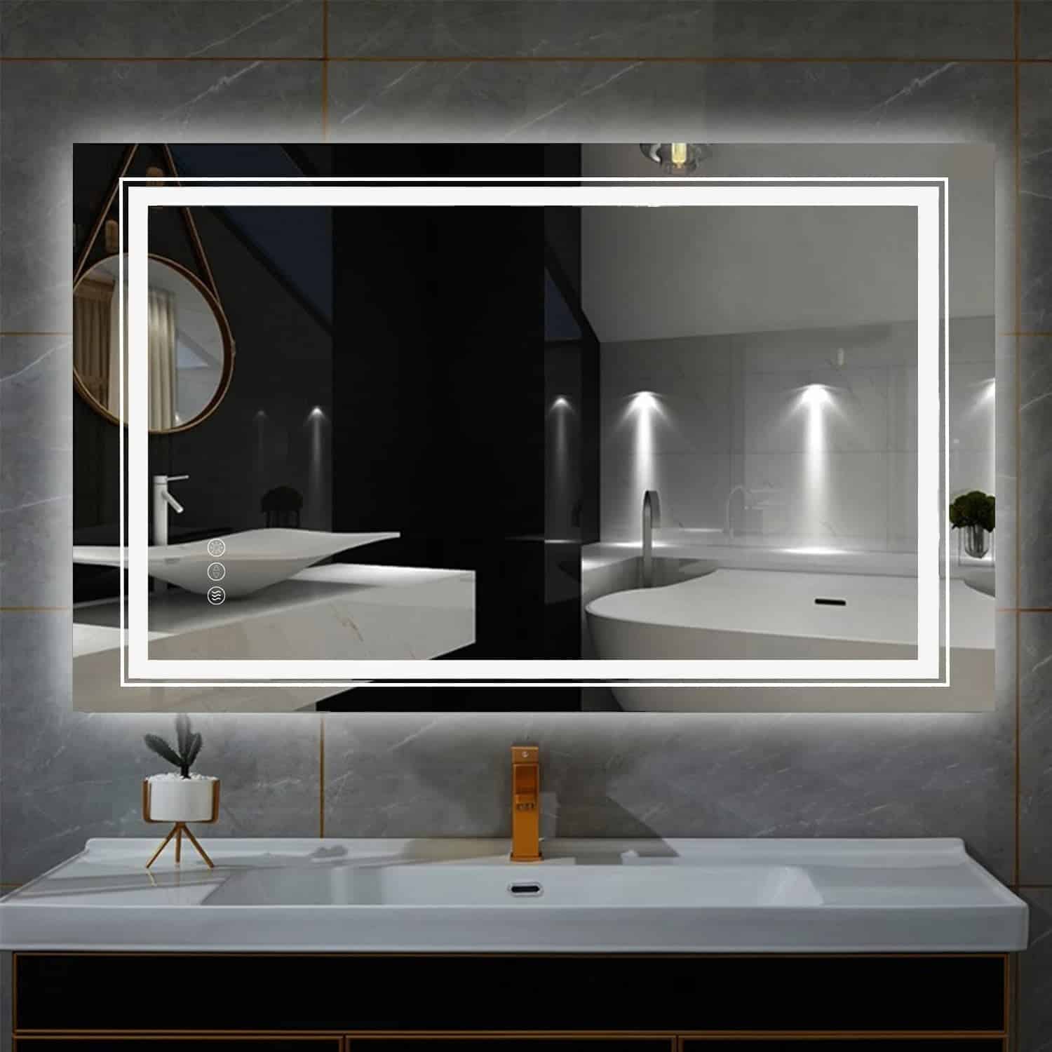 LED Mirrors with Digital Displays LED Mirrors with Digital Displays