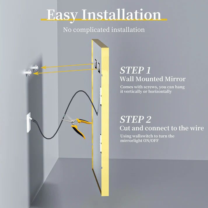 Wiring an LED Mirror: DIY or Hire an Electrician Wiring an LED Mirror: DIY or Hire an Electrician