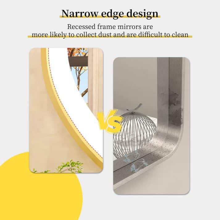 Frontlit Oval LED Illuminated Bathroom Mirror with Frame and Anti-Fog - Bluetooth Mirrors | LightMirror.in Frontlit Oval LED Illuminated Bathroom Mirror with Frame and Anti-Fog - Bluetooth Mirrors | LightMirror.in