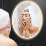 LuminaSphere LED Circle Bathroom Mirror – Anti-Fog, Dimmable, and Touch Controls