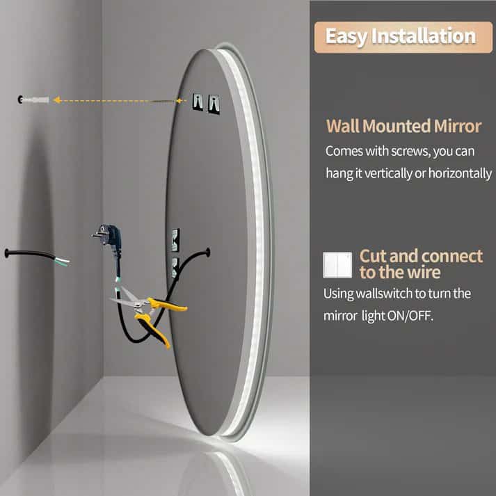 Luxe Dual-Glow LED Bathroom Mirror – Anti-Fog, Dimmable, Double Circle Design - Uncategorized | LightMirror.in Luxe Dual-Glow LED Bathroom Mirror – Anti-Fog, Dimmable, Double Circle Design - Uncategorized | LightMirror.in