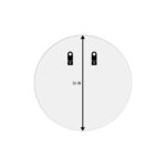 Precision Reflection: Belgium Glass Backlit Mirror | Touch Control