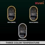 Oval LED Capsule Mirror