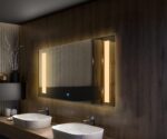 Precision Reflection: Belgium Glass Backlit Mirror | Touch Control
