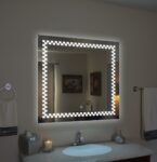 Natural White Demister LED Mirror | Belgium Glass