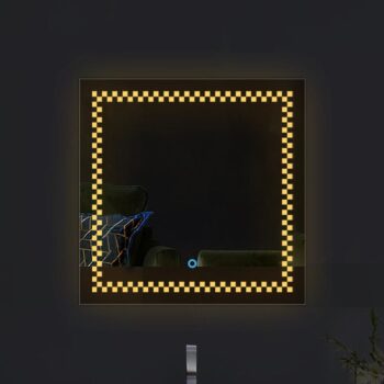 Warm Glow LED Mirror