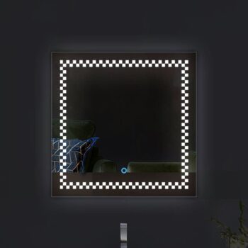 Natural White Demister LED Mirror | Belgium Glass