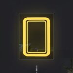 Dual Color Duo Glow LED Mirror for Bathroom - Rectangular