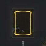 Dual Color Rectangular Glow LED Mirror for Bathroom