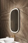 36 x 24 Inch Vertical LED Mirror – White Light Contemporary Wall Mirror